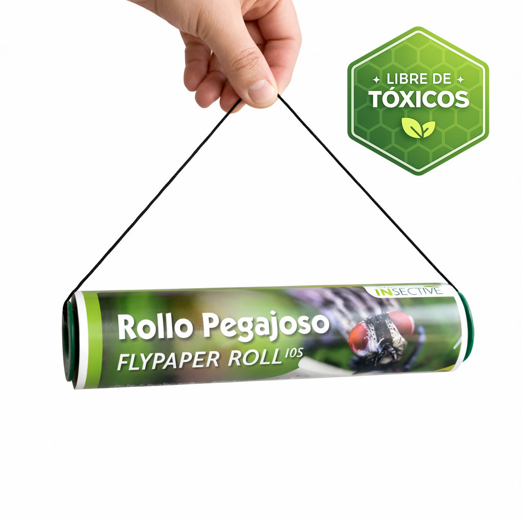 Rollo pegajoso para mosca 10S