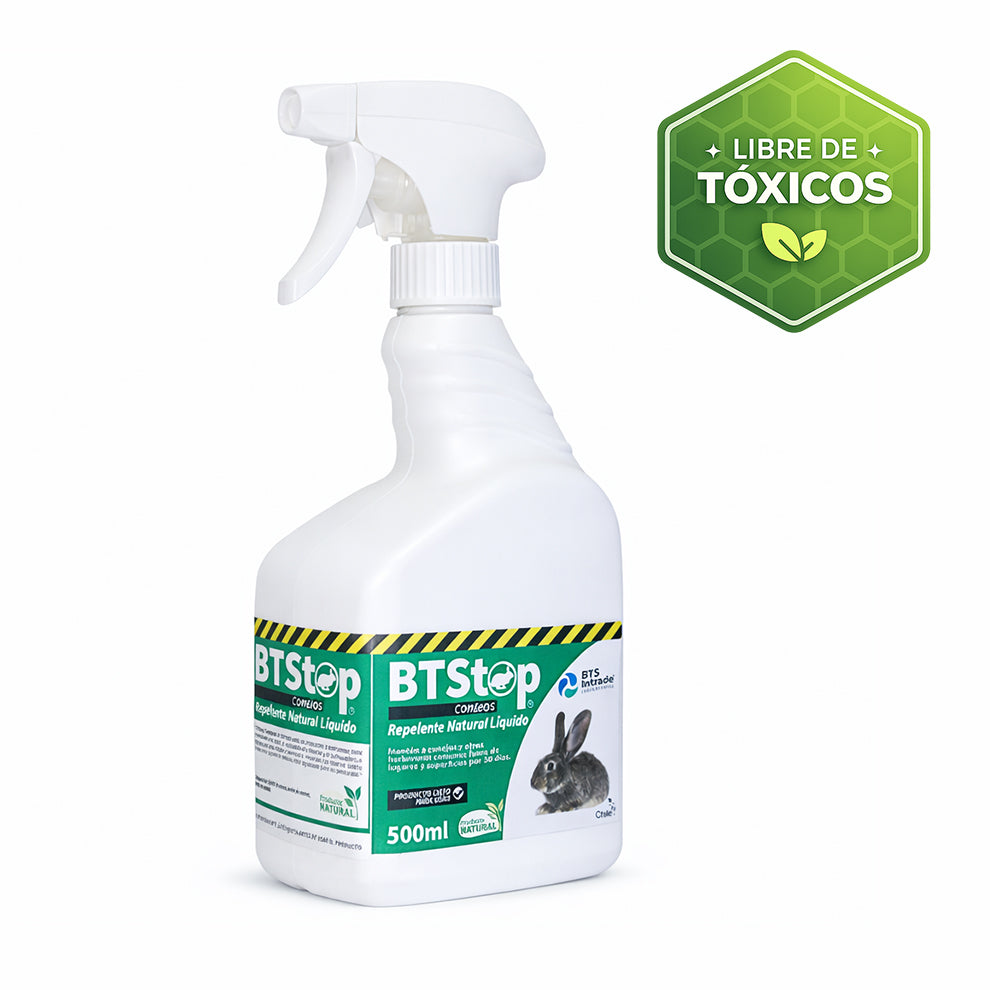 Repelente líquido Btsop conejos LPU 500 CC.
