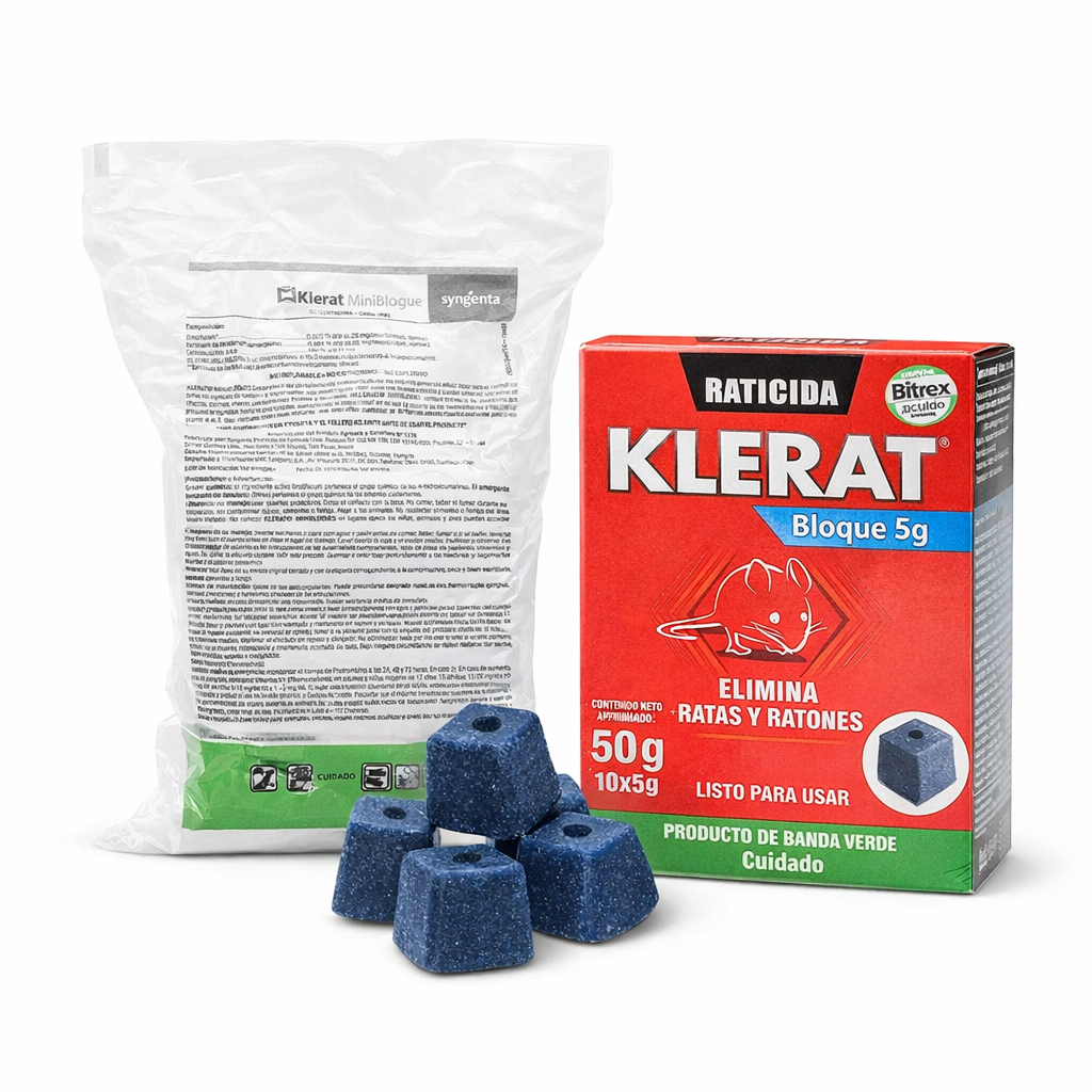 Veneno ratones Klerat mini bloque