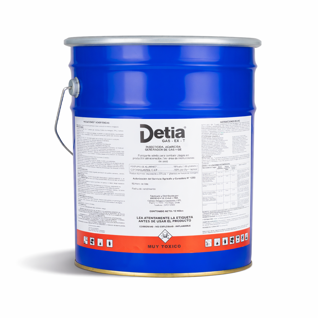 Fumigante Detia Gas RT‑4000 12 K.