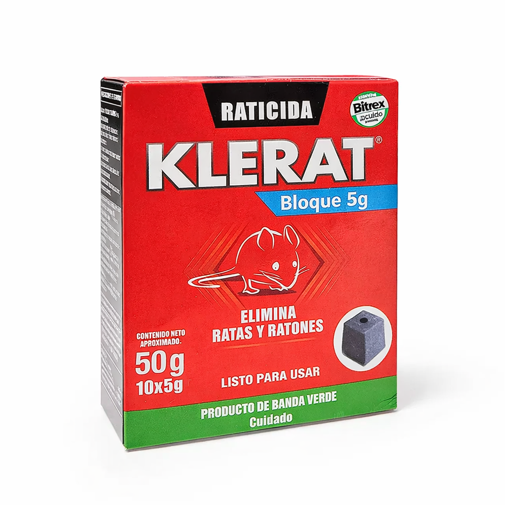 Veneno ratones Klerat mini bloque