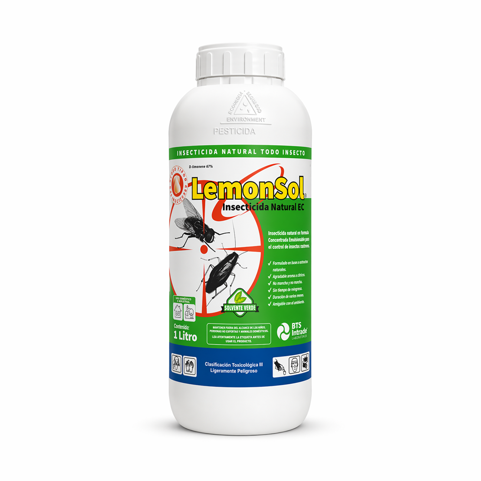 Insecticida líquido Lemonsol EC 1 L.