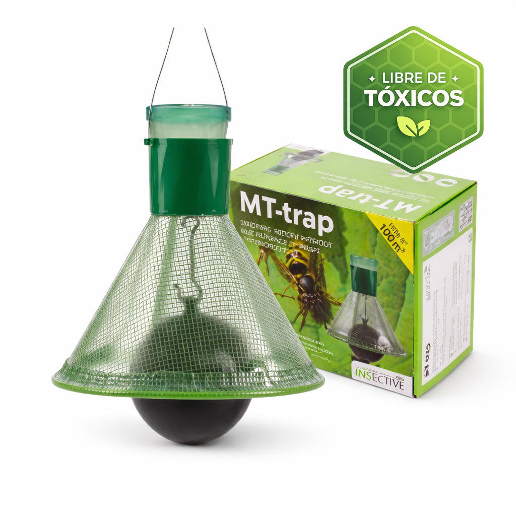 Trampa atrayente MT-TRAP para tábanos y avispas
