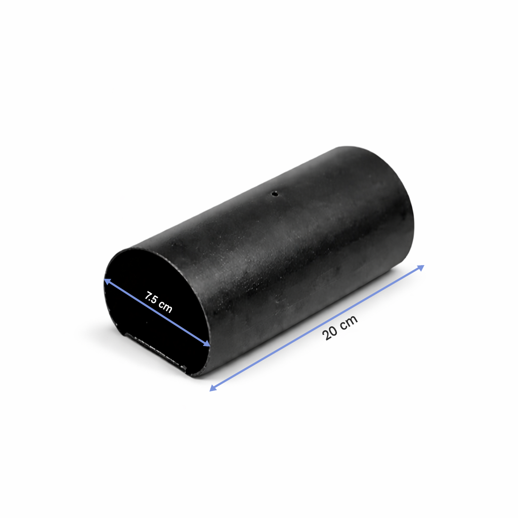 Tubo cebadero rígido para roedores