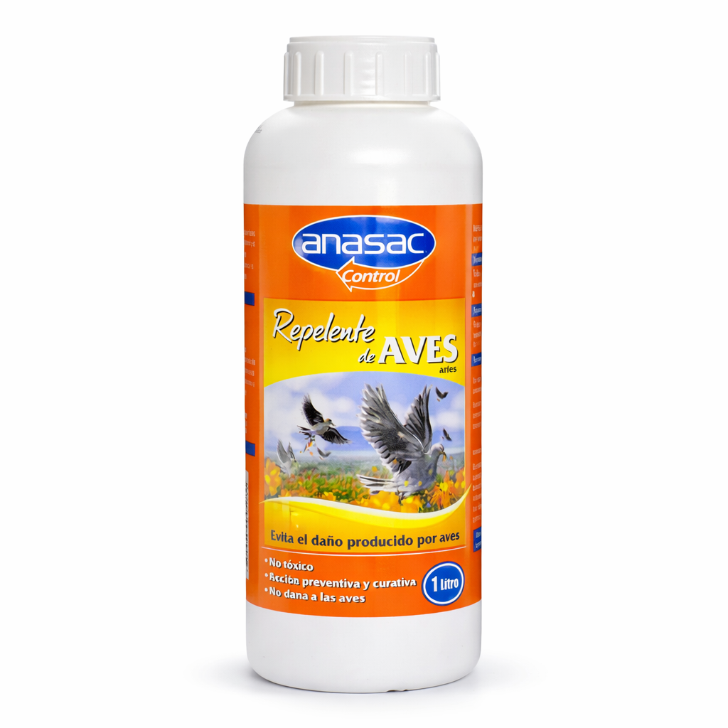 Repelente de aves líquido Aries 2% 1 L.