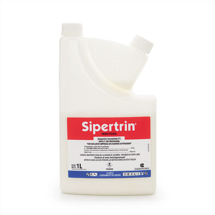 Insecticida líquido Sipertrin 1 L.