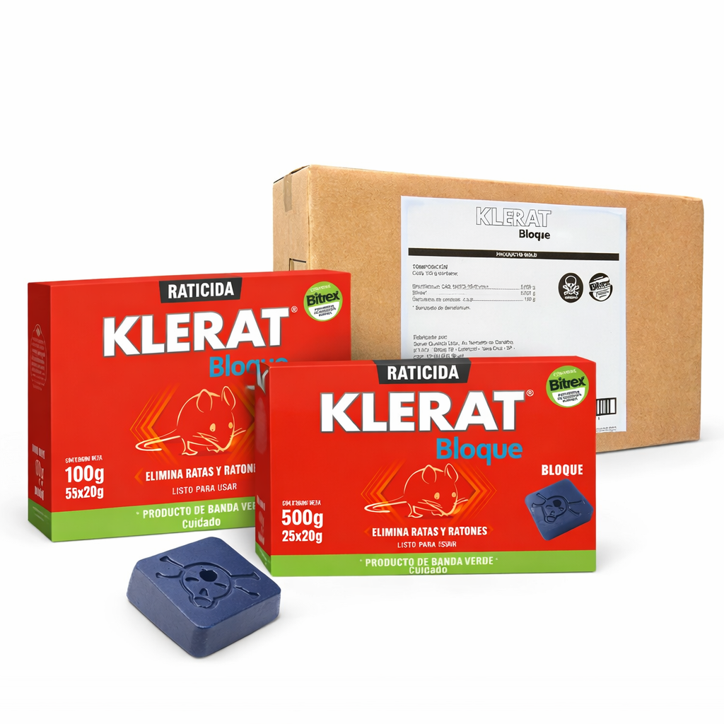 Veneno ratones Klerat bloque