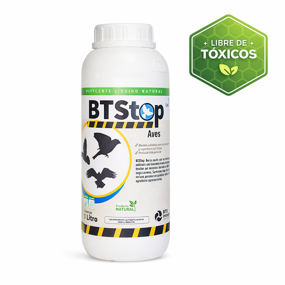 Repelente líquido Btsop aves 1 L.